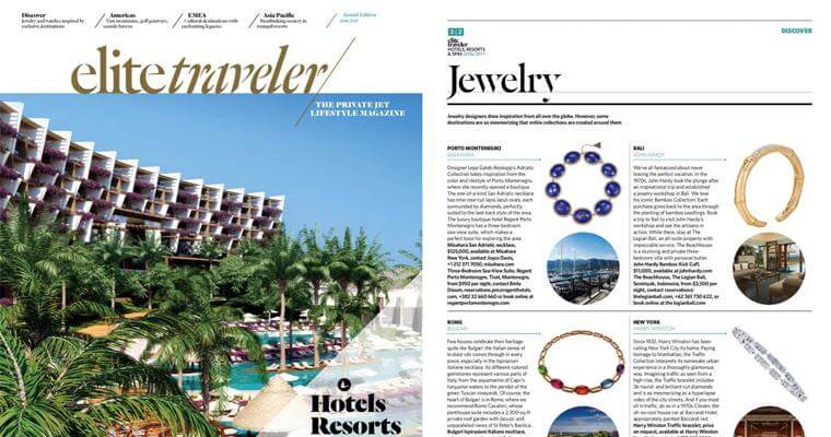 Misahara Featured in Elite Traveler