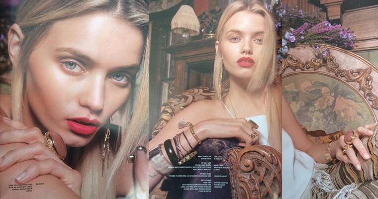 Abbey Lee Wears Misahara in VVV Magazine