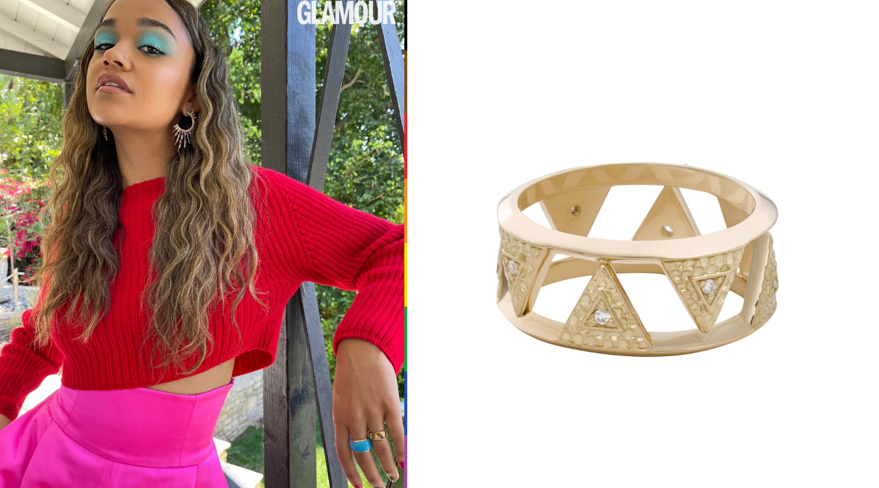 GLAMOUR: Madison Bailey in Misahara's Eternity Ring