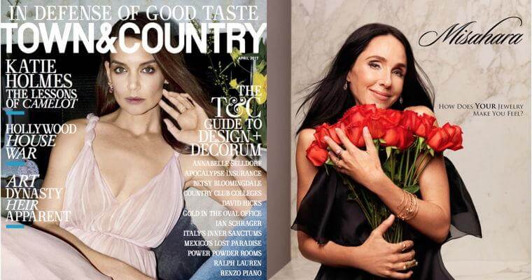 Misahara featured in Town & Country
