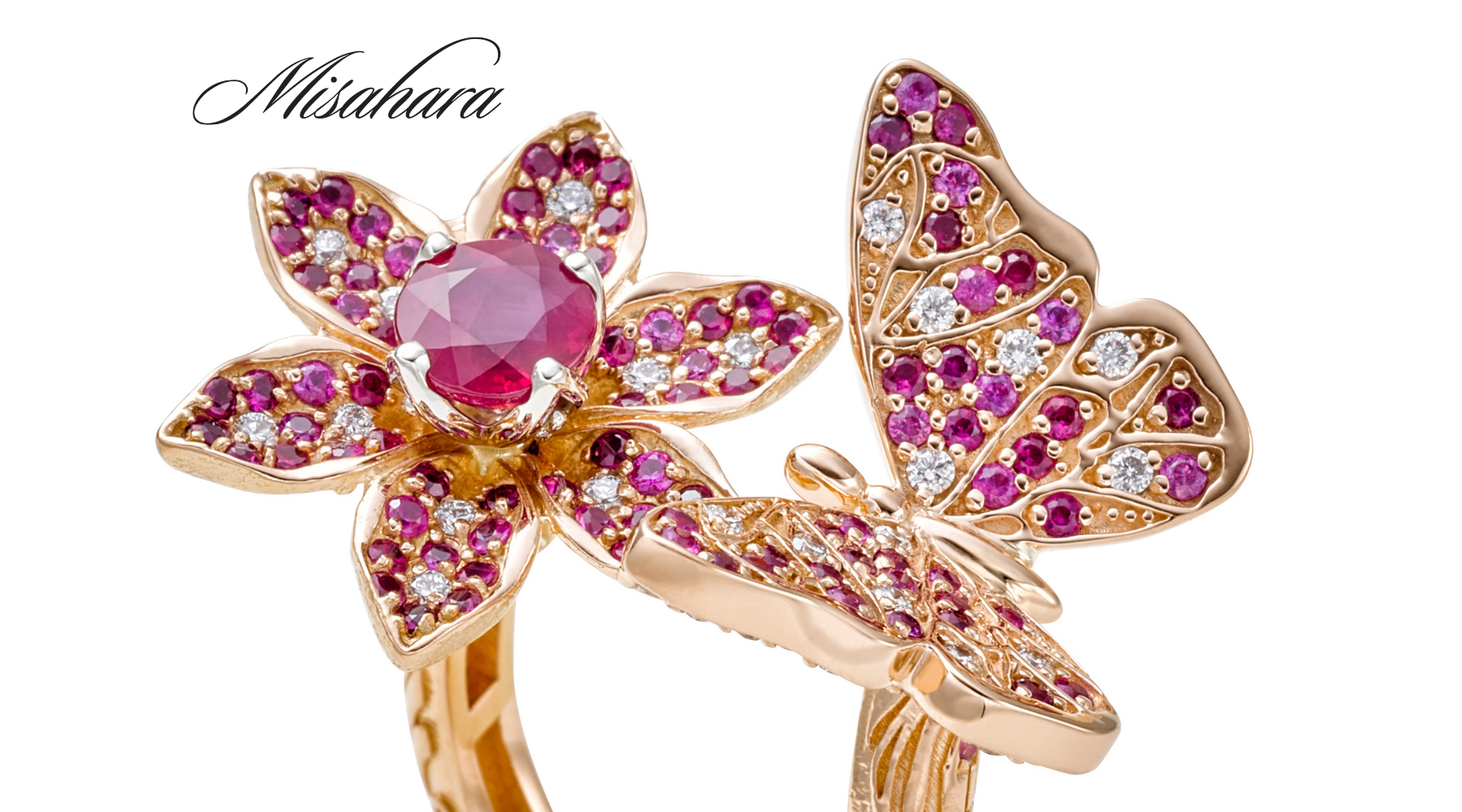 Gold Butterfly Ring