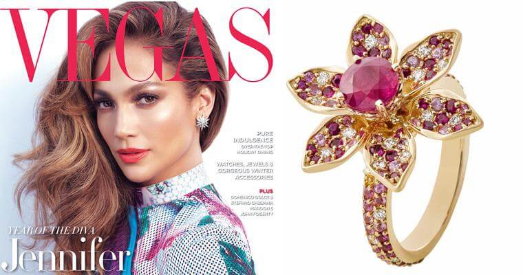 Vegas Magazine Features Petal Collection