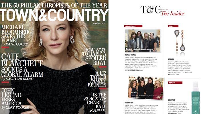 Misahara featured in T&C's Listing in the June/July 2017 Issue