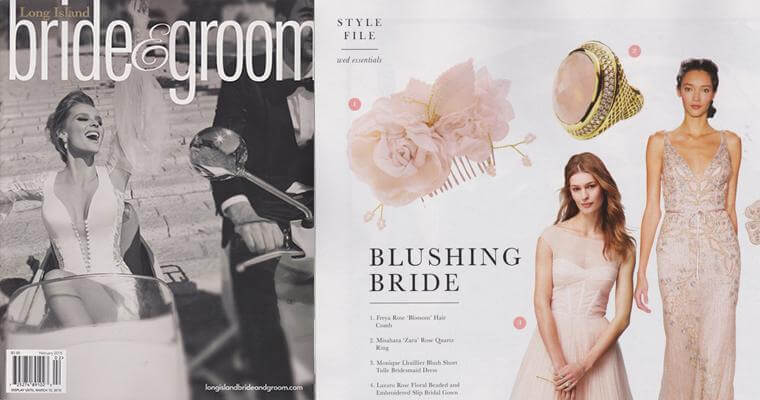 Misahara Featured in Long Island Bride & Groom Magazine