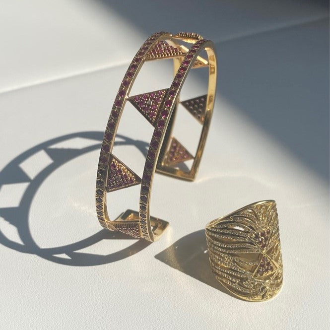 Triangle Sahara Cuff