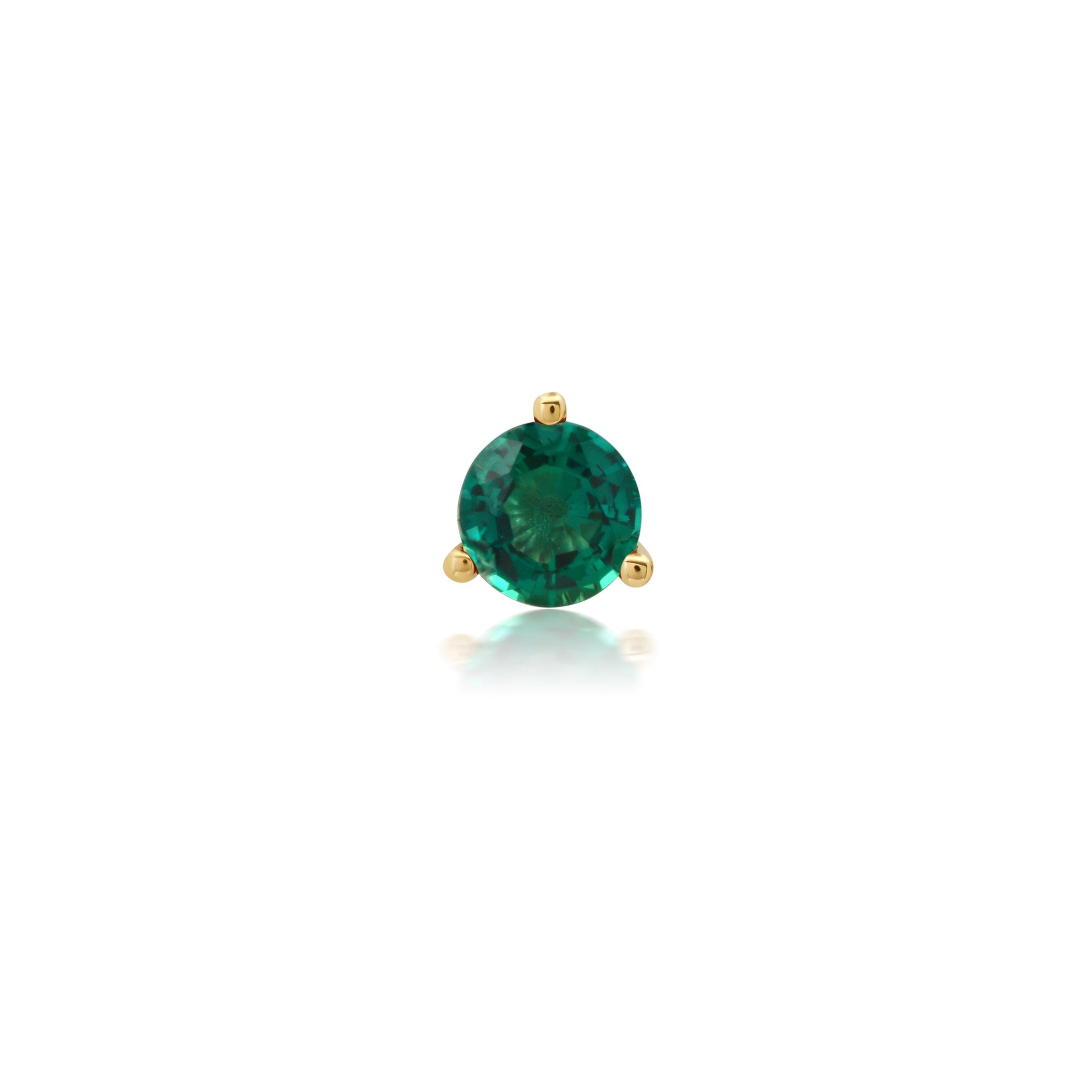 Emerald Stud Earrings