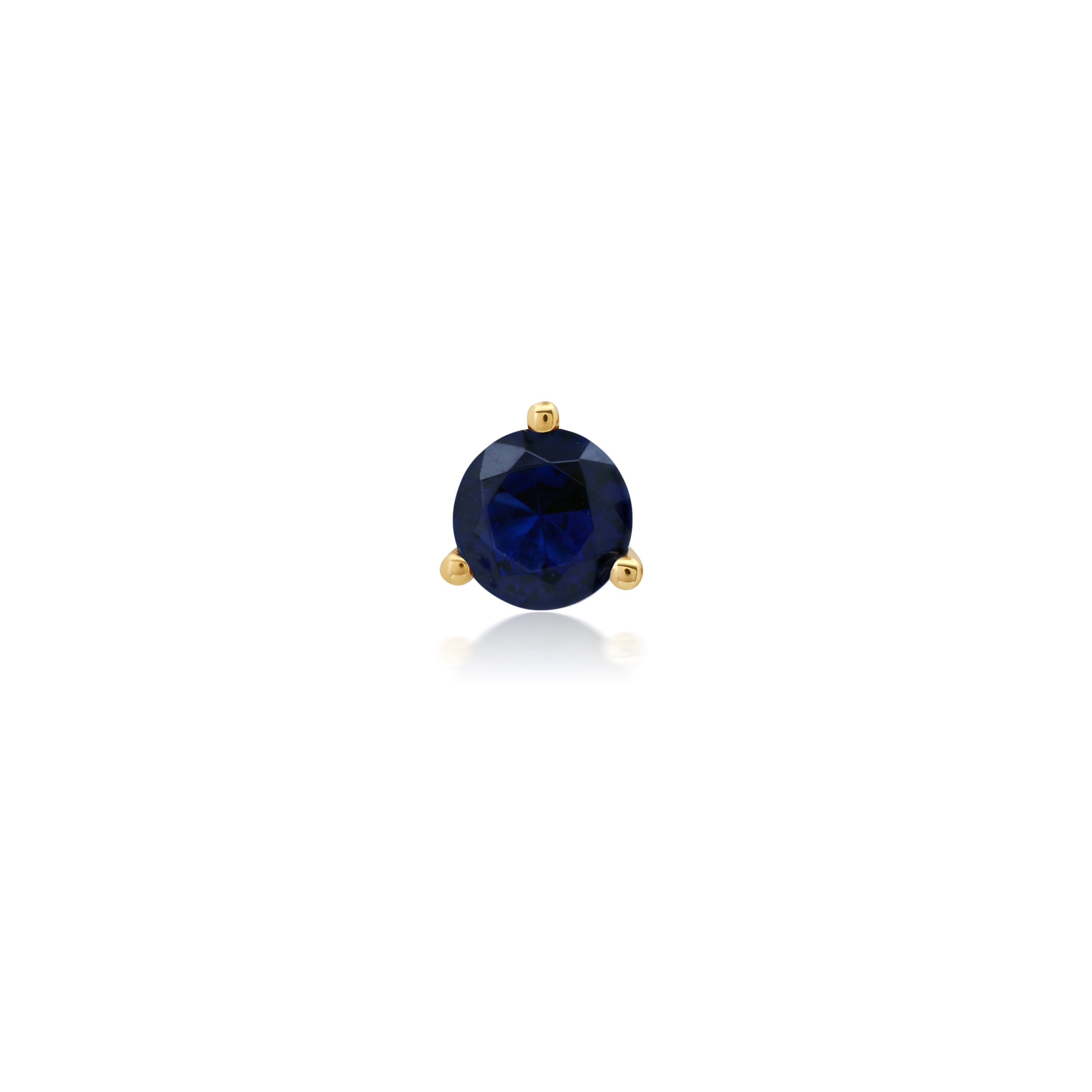  September Birthstone stud earring