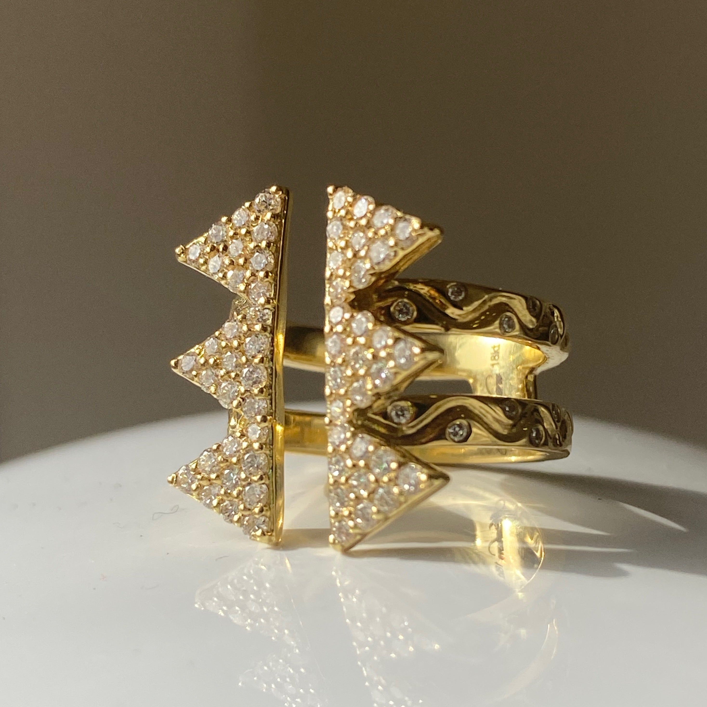 Zora Triple Unity Ring