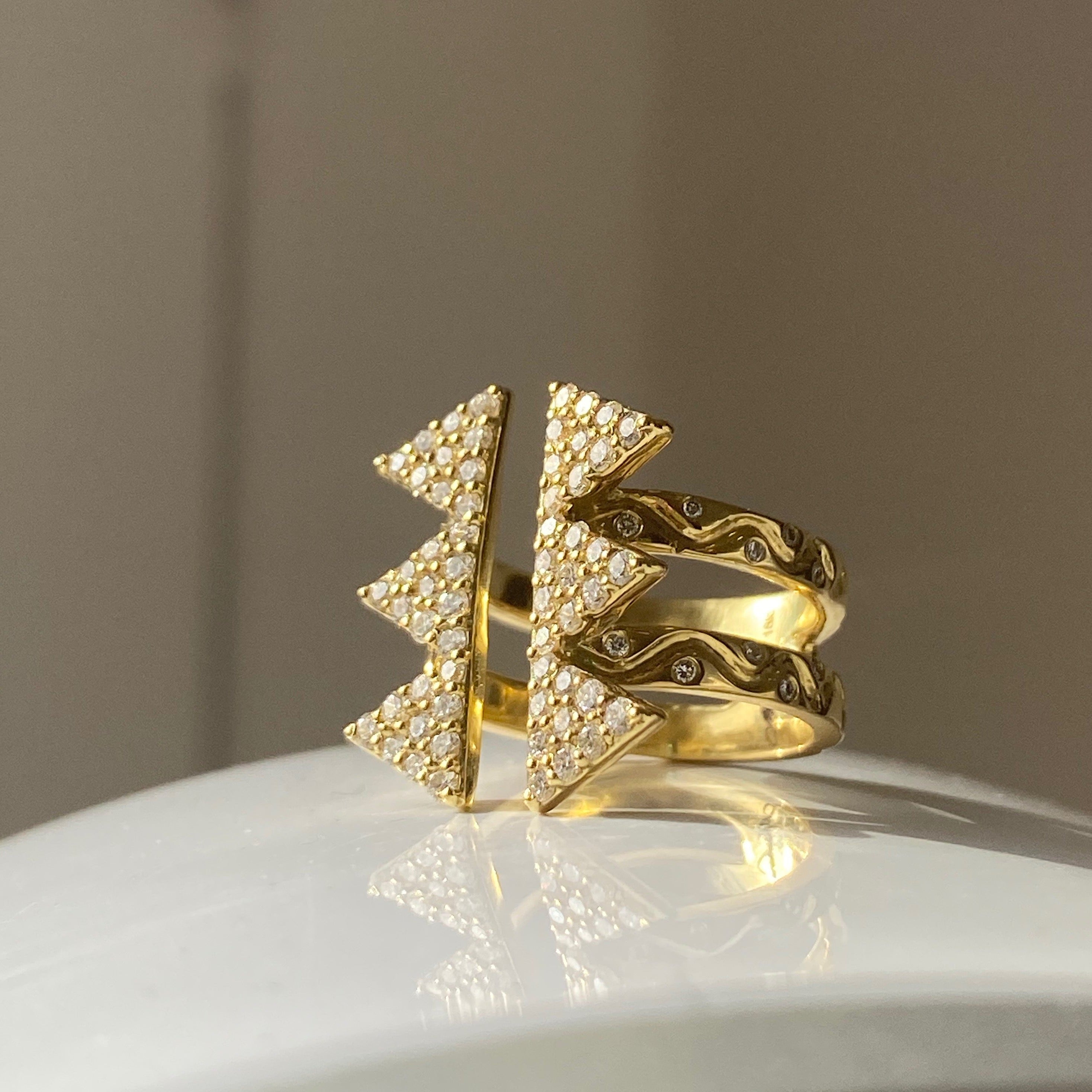 Zora Triple Unity Ring