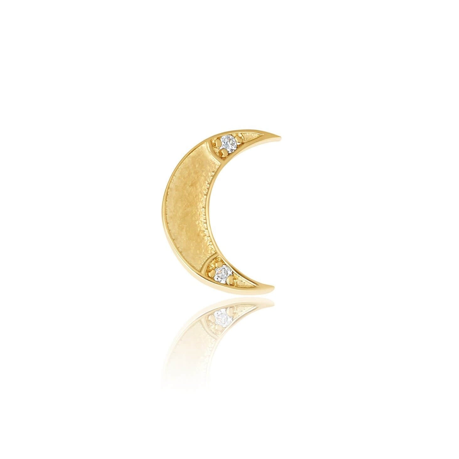 Moon Stud Earrings