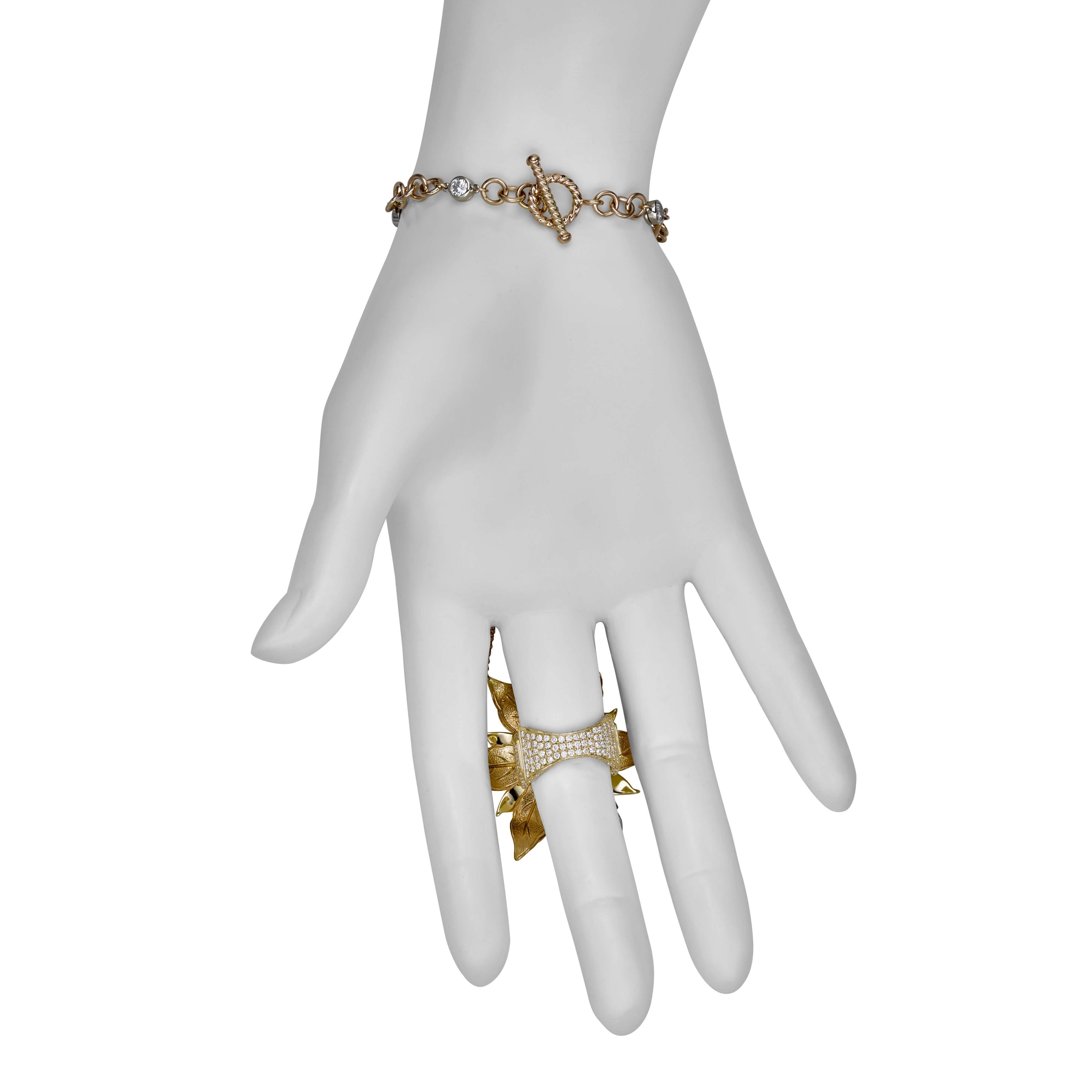 Golden Perennial Hand Adornment