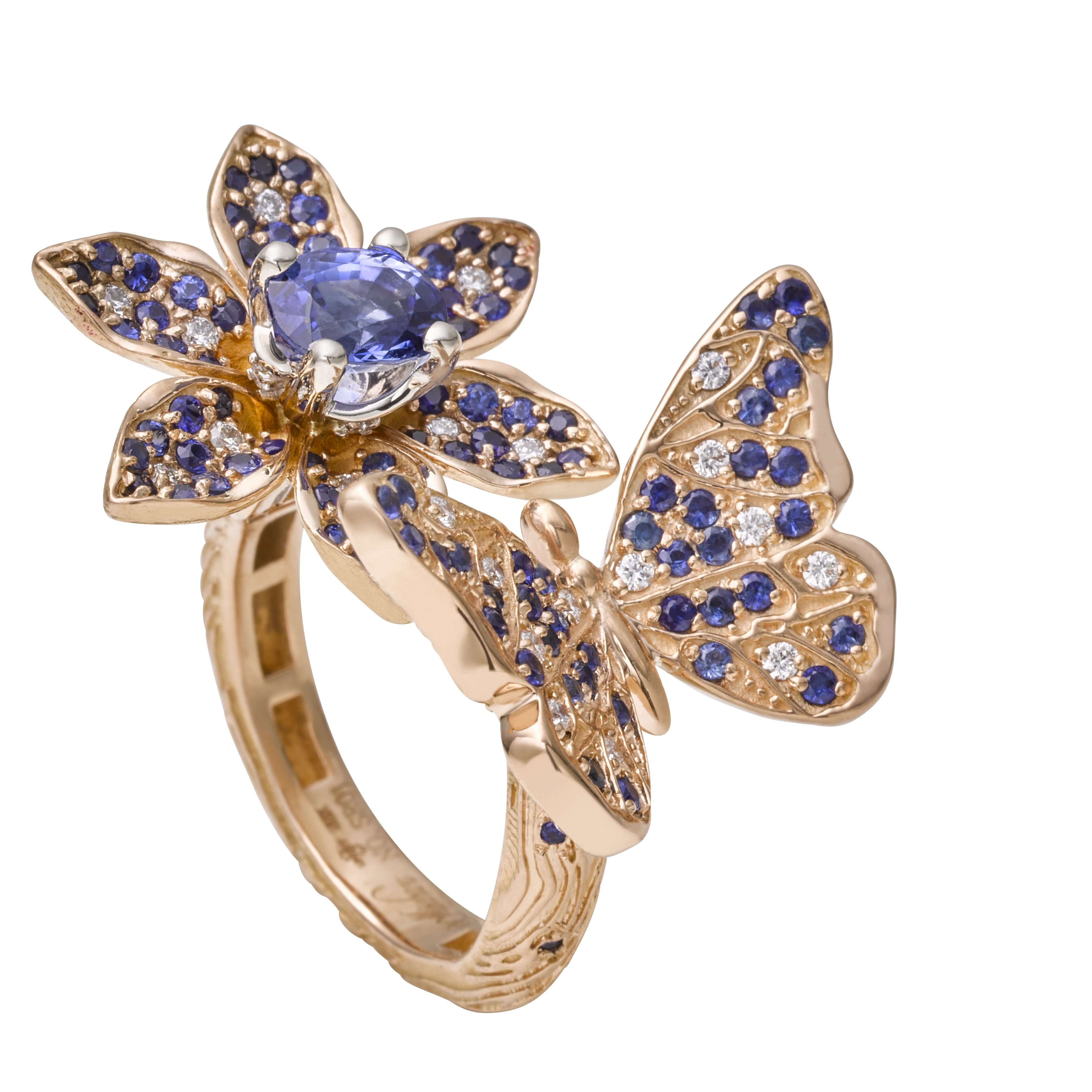 Petal Butterfly Ring