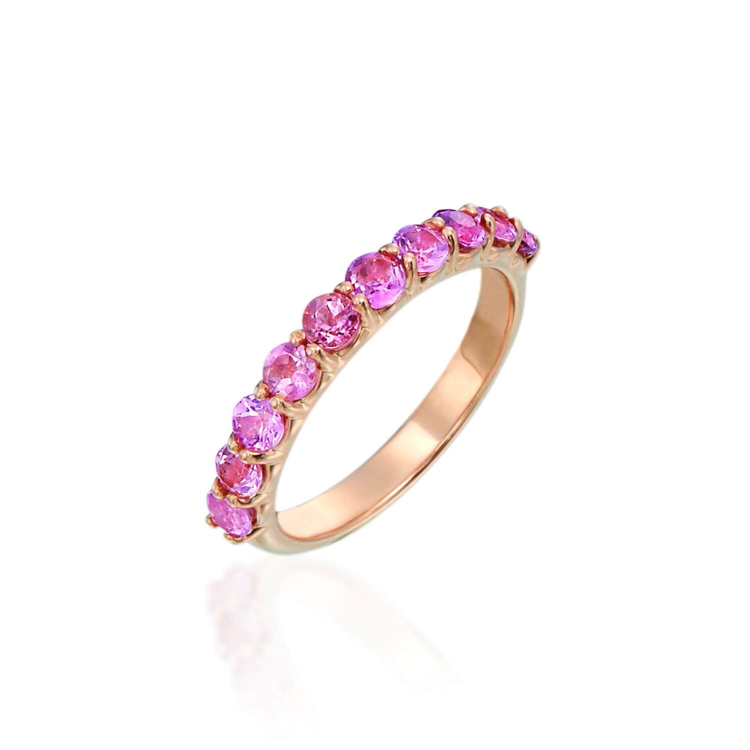 Pink Tourmaline Ring
