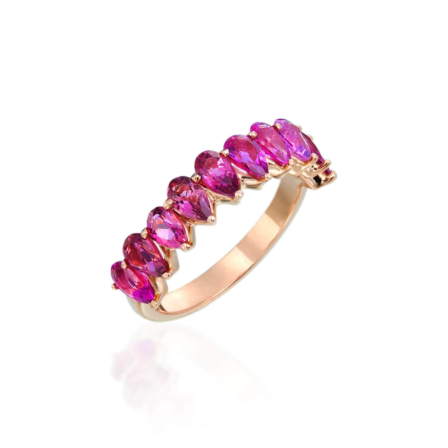 Pink Tourmaline Ring