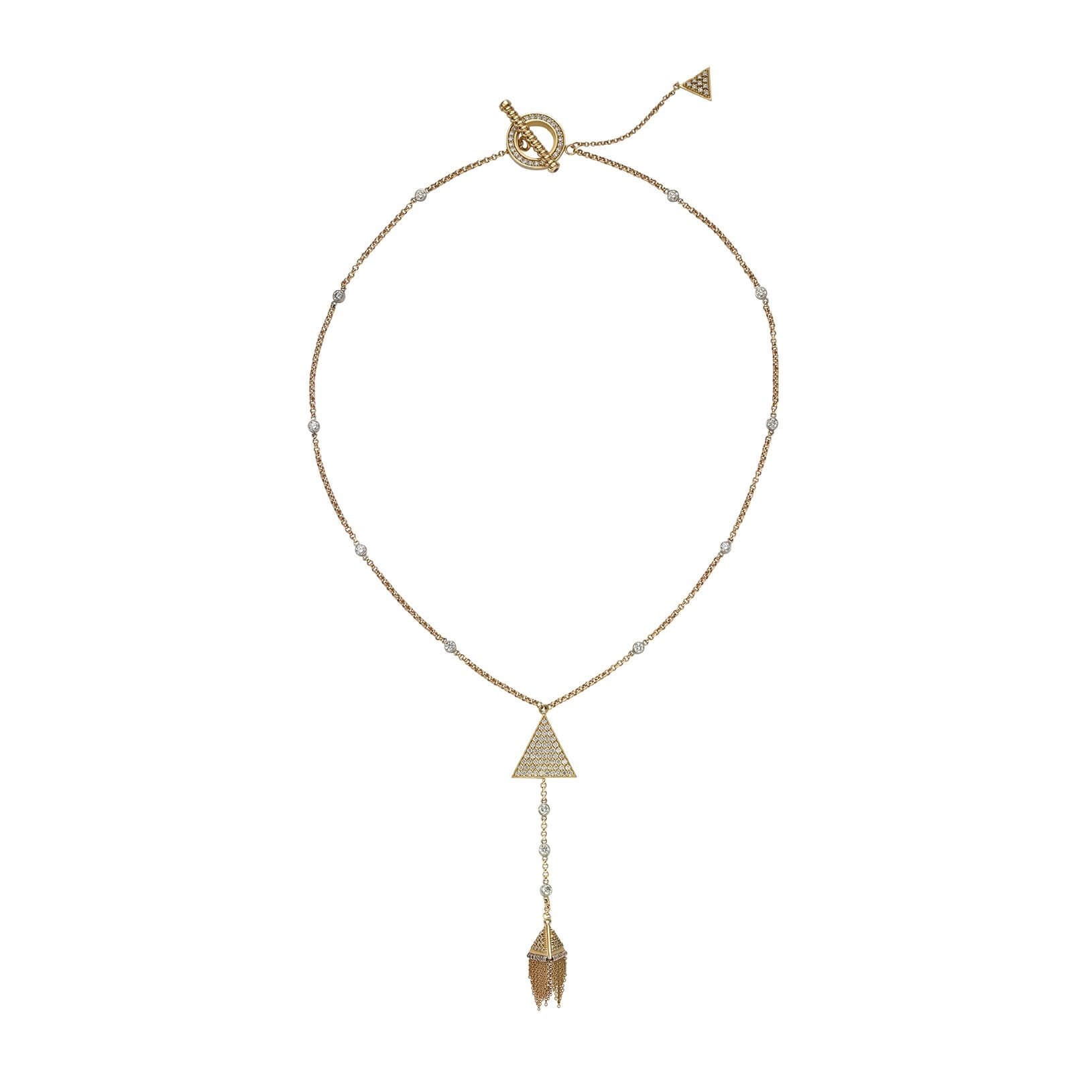 Golden Tassel Necklace