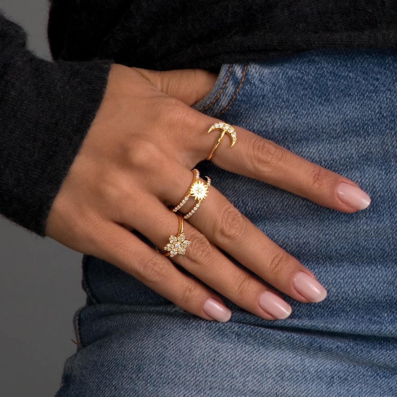 Serengeti Moon Ring