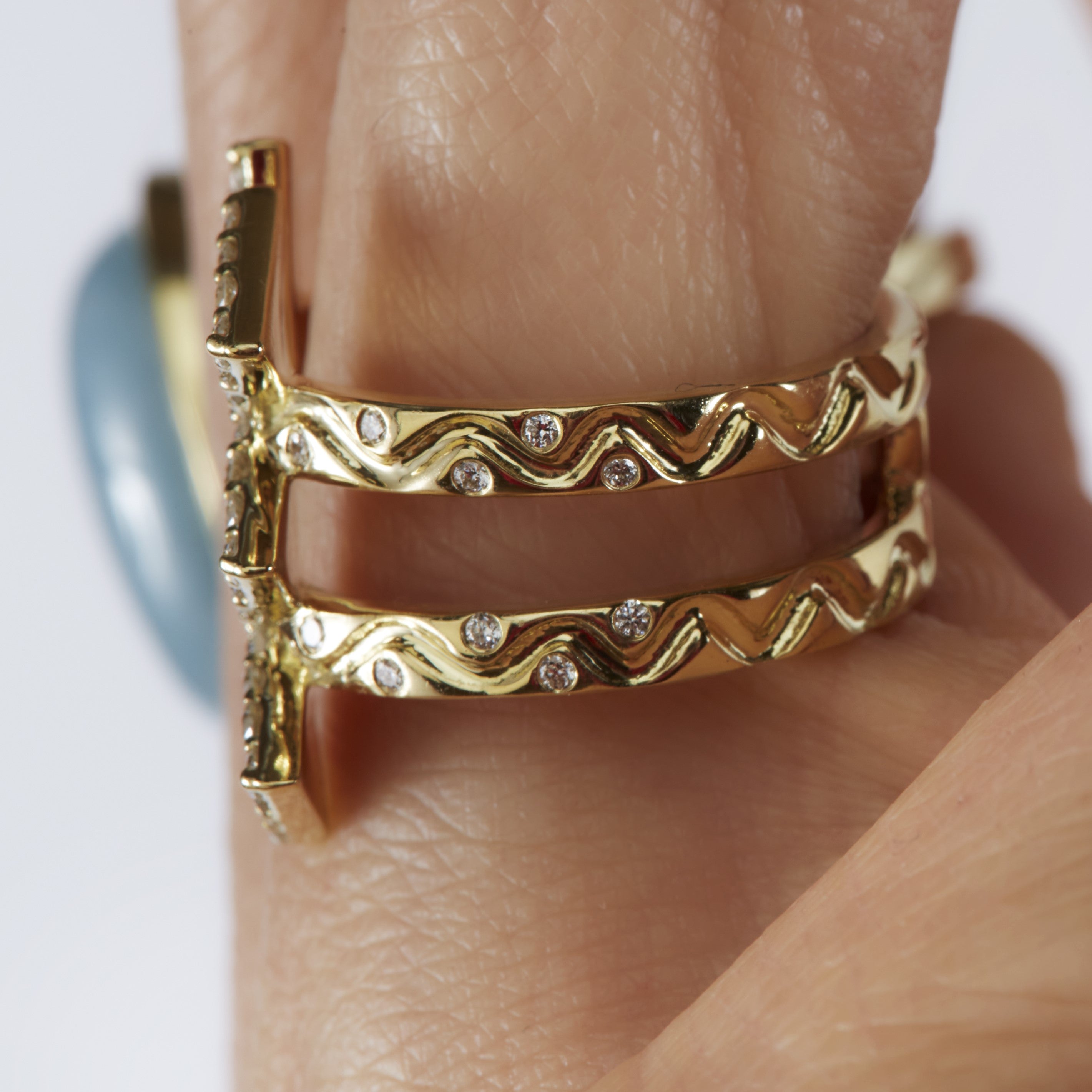 Zora Triple Unity Ring