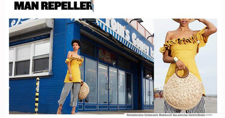 Misahara's Dalia Cuff featured in Man Repeller - May 2017