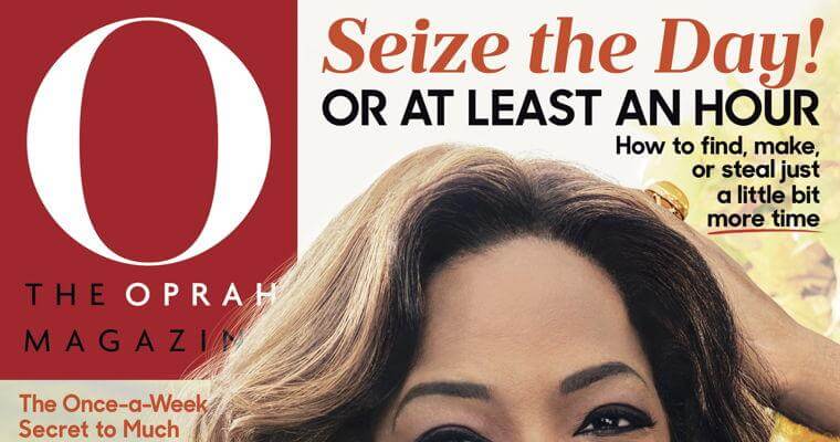Oprah Magazine featuring Misahara - October 2017