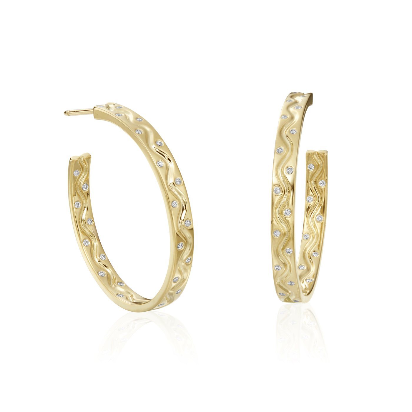5 Gold Hoop Earrings You Will Rock This Fall | Misahara