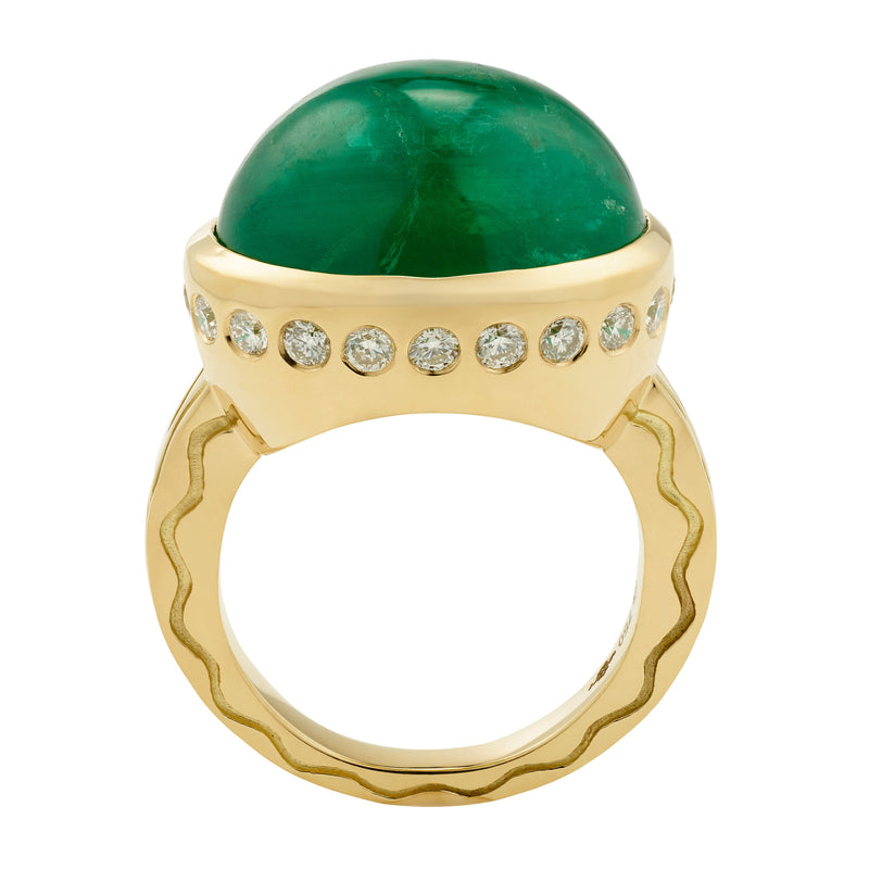 Talas Emerald Ring
