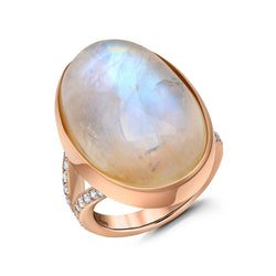 Yola Rainbow Moonstone Ring