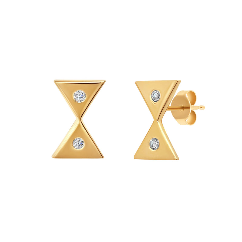  Mini Unity Logo earrings