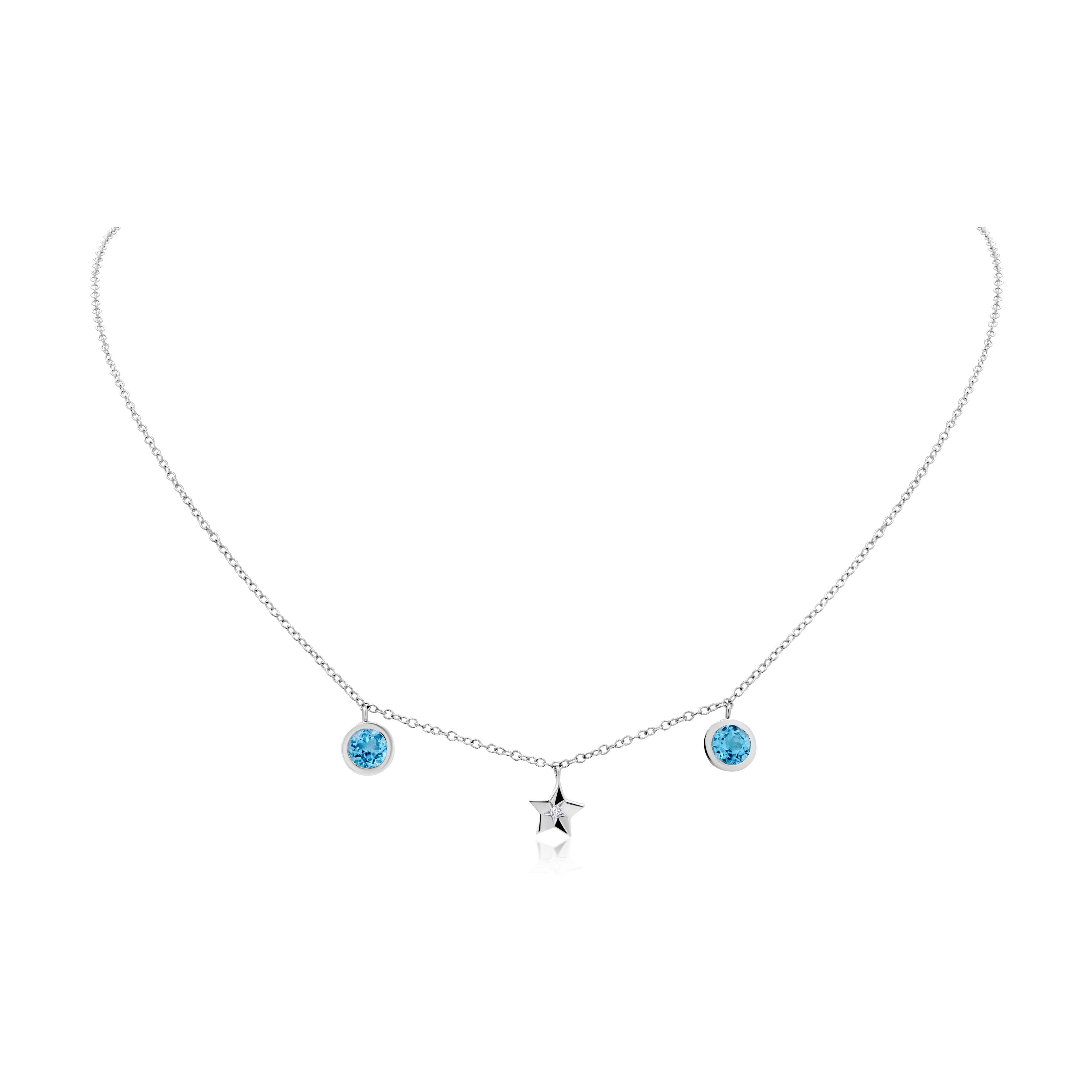 Mini Necklace - 3 Charm