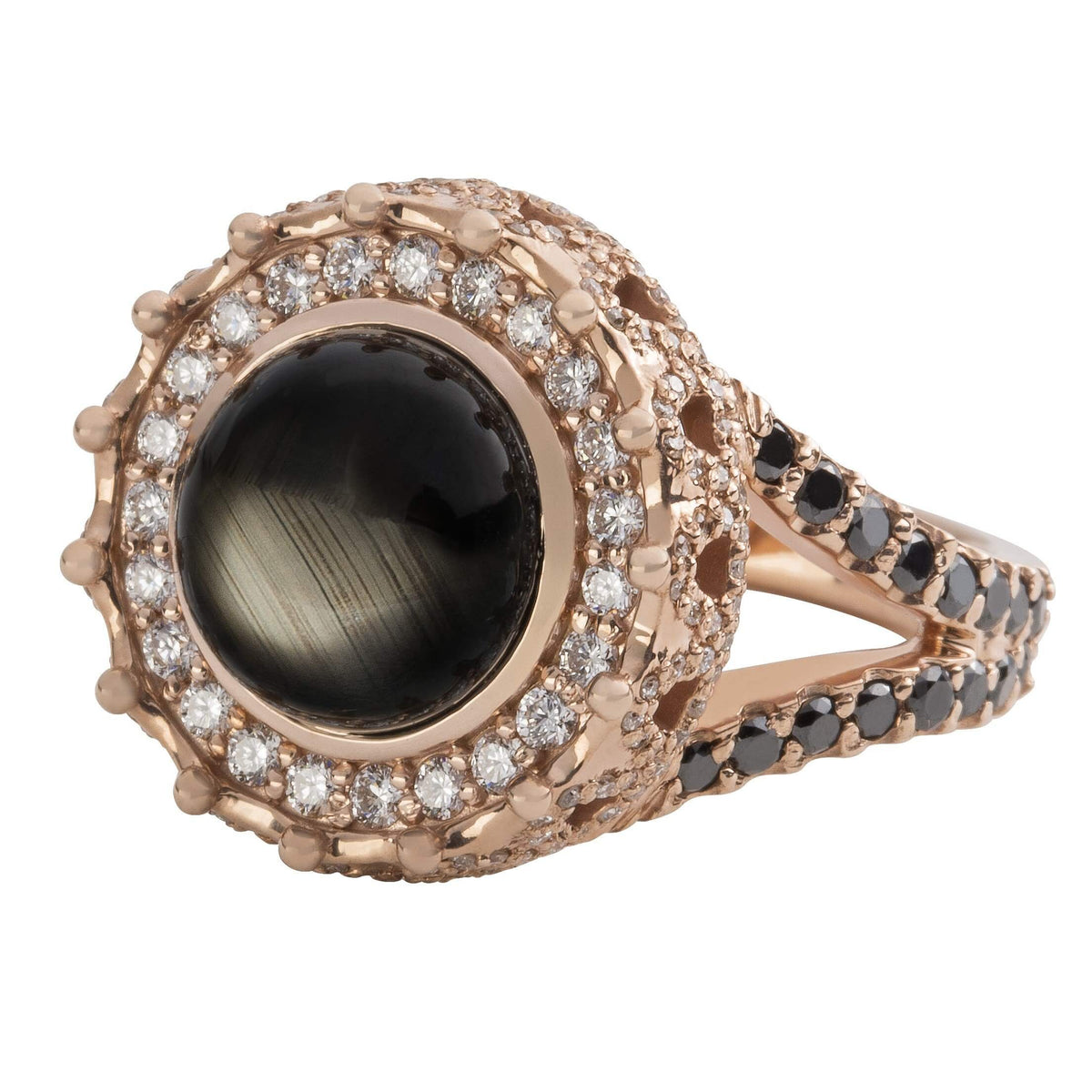 C Rown Ring Crown Ring - Rose Gold