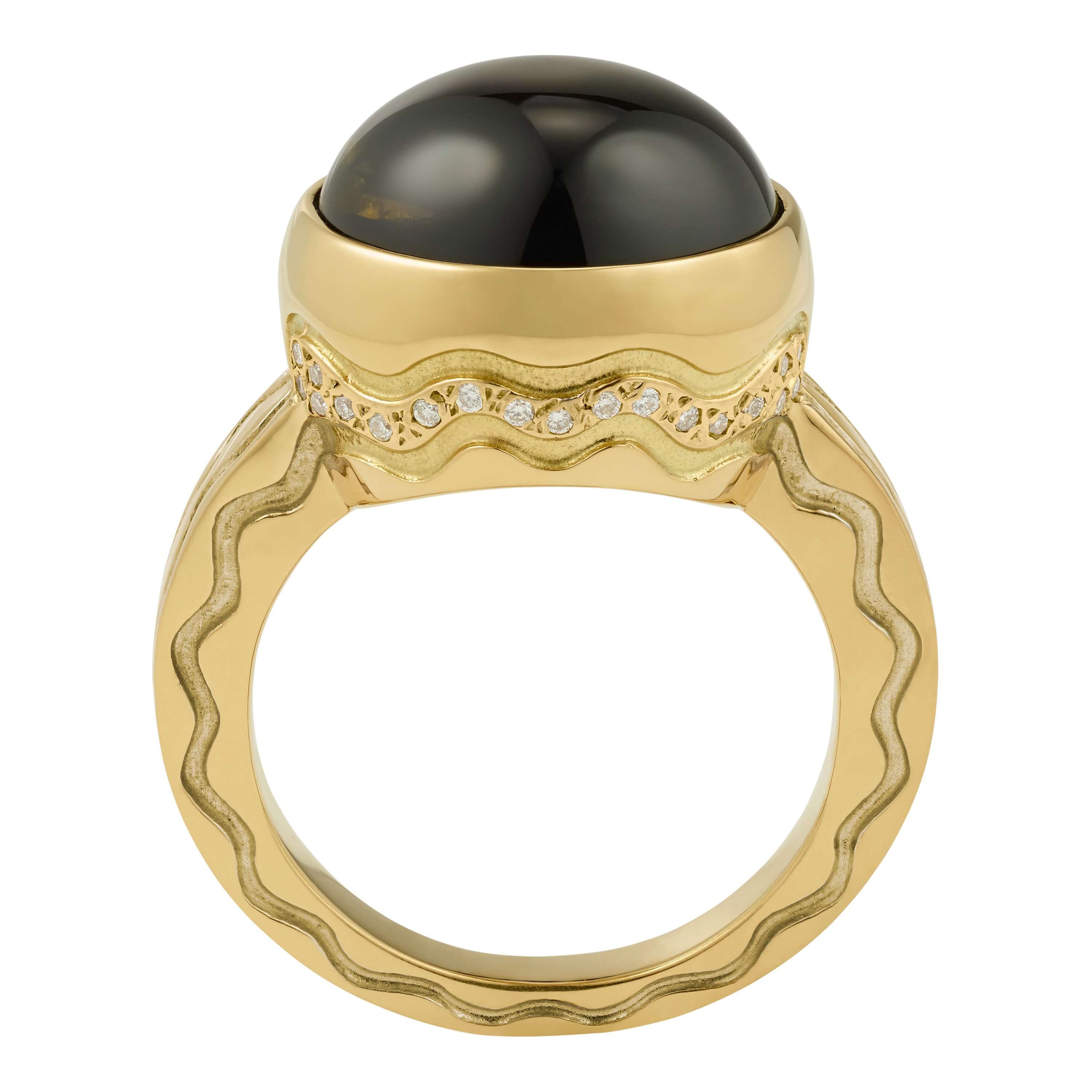 Talasi Black Star Sapphire Ring