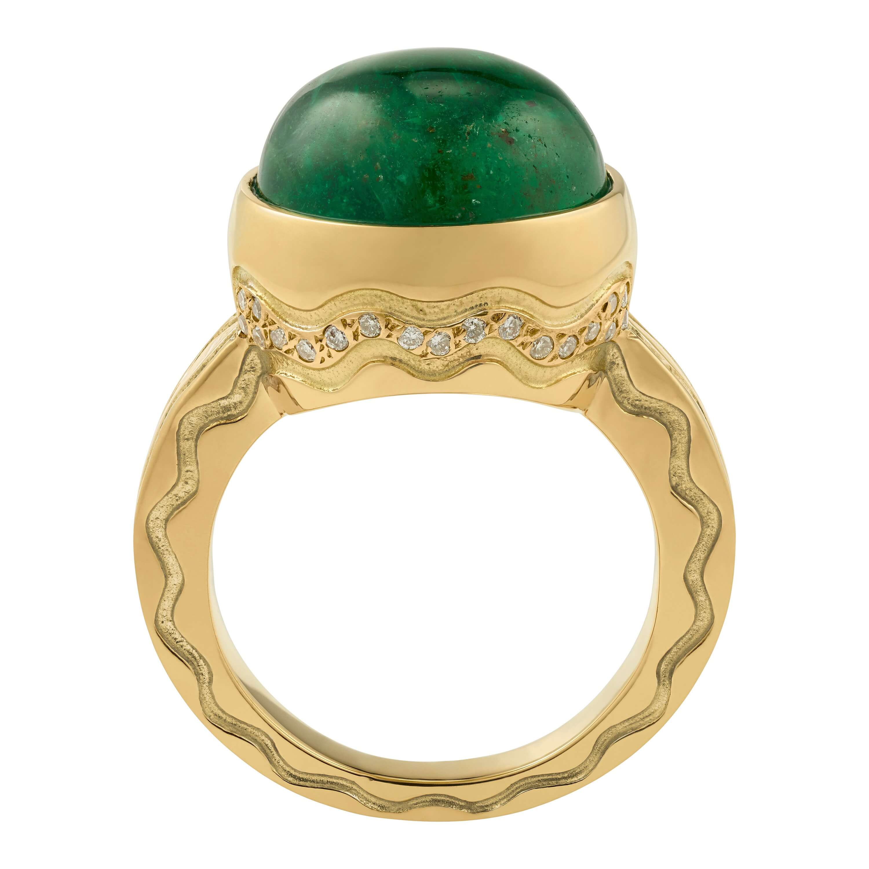 Talasi Emerald Ring