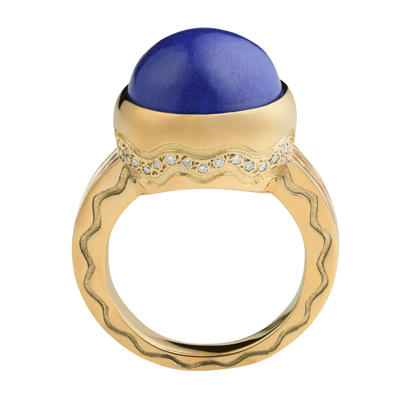 Talasi Blue Lapis Ring