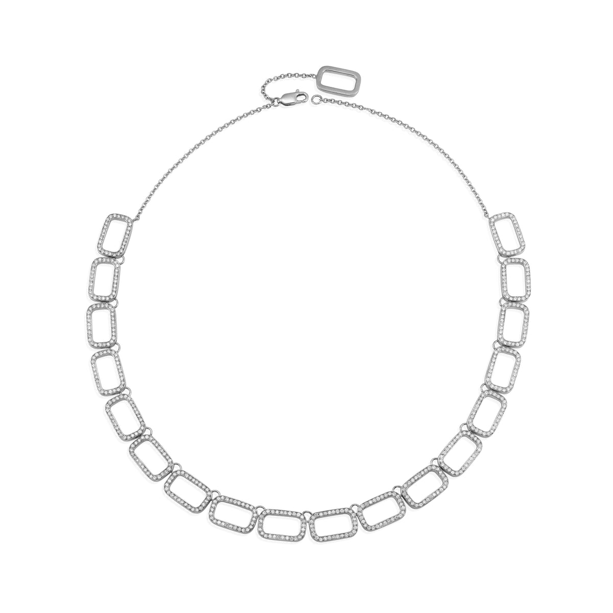 New York Chain - Diamonds - Rose Gold