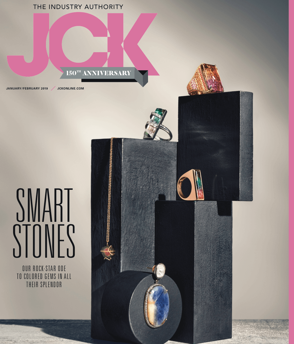 JCK Magazine amterine ring