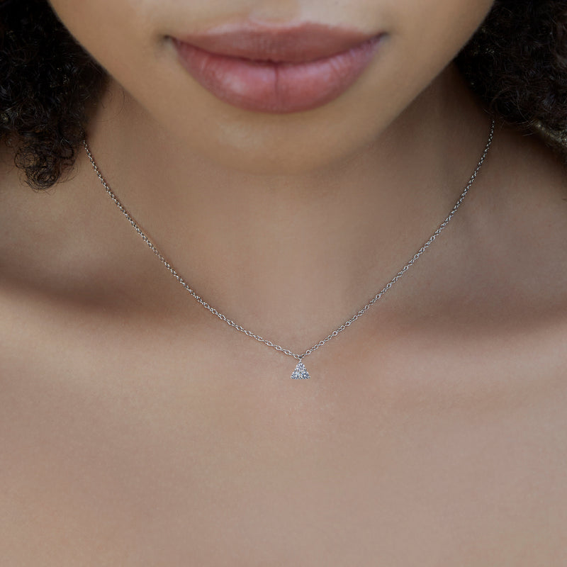 Dainty Diamond Necklace 