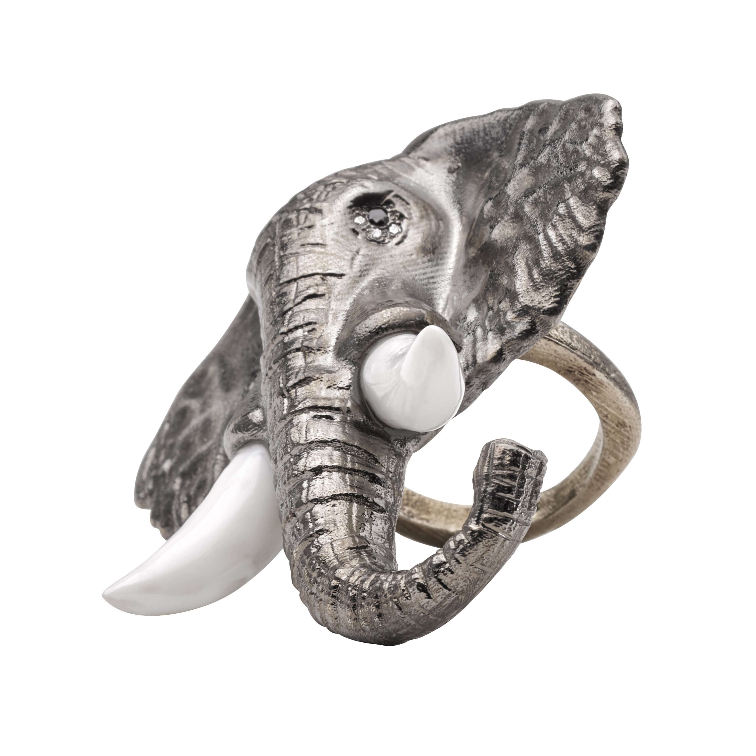 Elephant Rings Women Silver | Party Accessories | Jewelry - Silver Color  Open Rings - Aliexpress