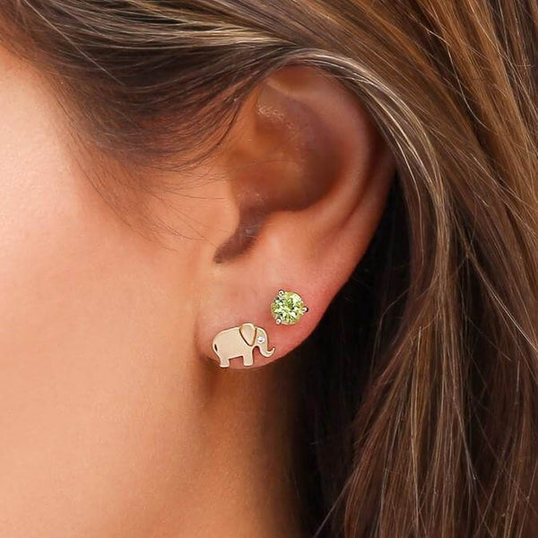 Peridot August Birthstone Earrings