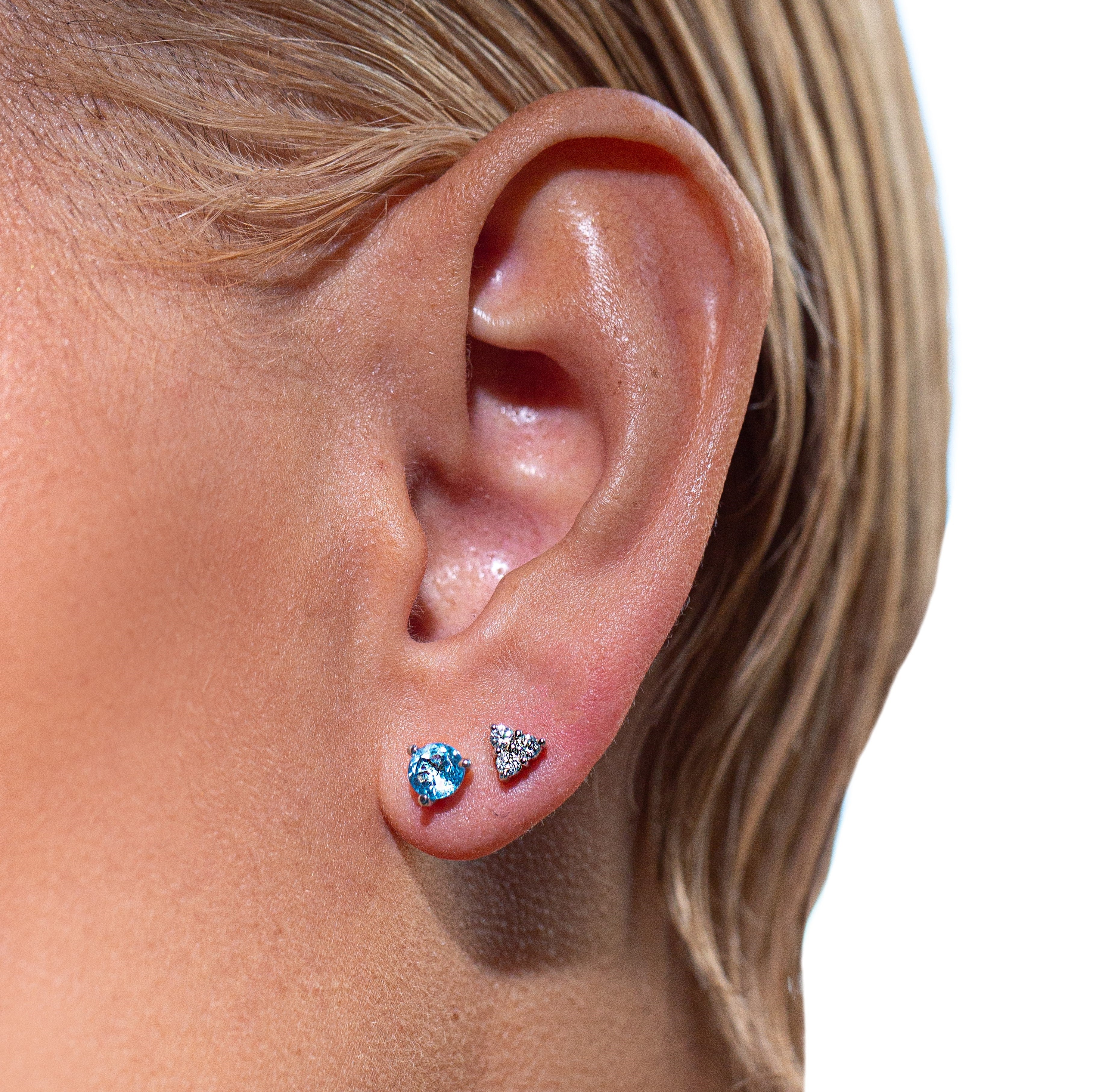 diamond ear stack