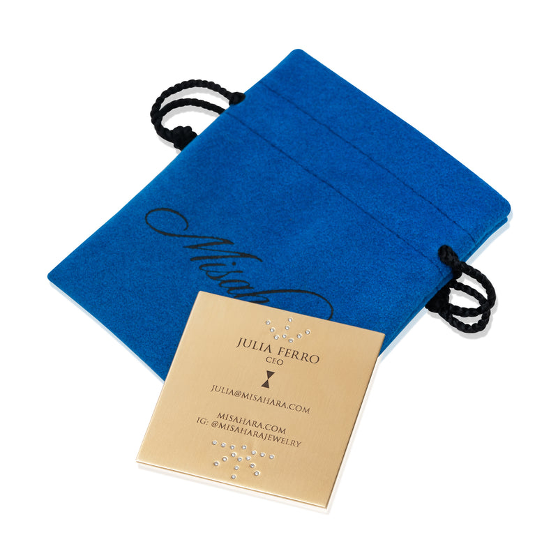 Gold Card - with diamonds