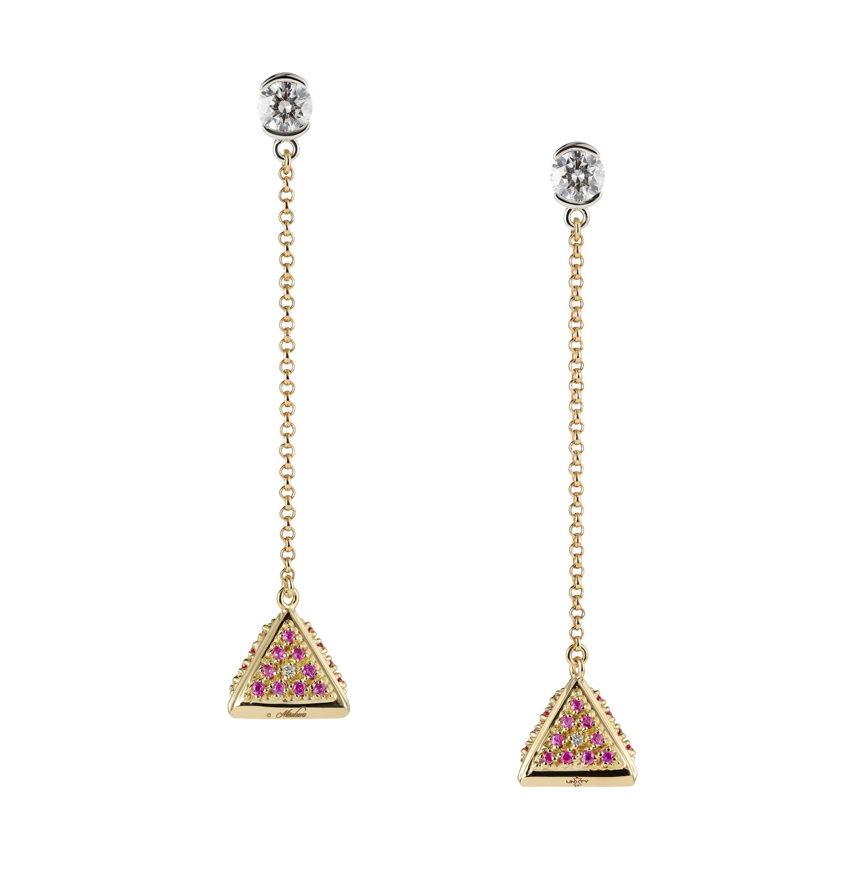 Bahubali Lightweight Earrings with Removable Sahara – Amazel Designs